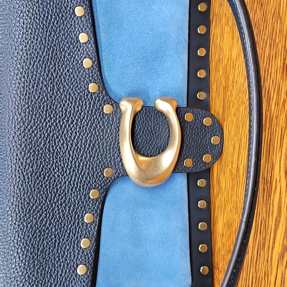 Coach Tabby Pacific Blue-Brass With Rivets - Picture 13 of 13